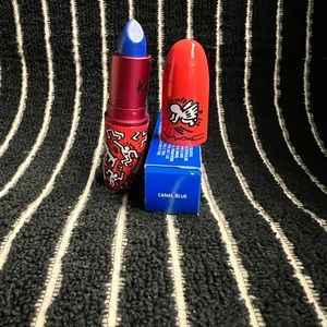 Mac- Viva Glam Keith Haring- Canal Blue BNIB